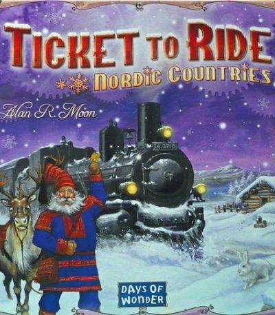 Ticket to Ride Nordic Countries board game box – buy board games online in Cyprus